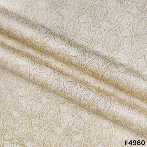 Self Jacquard Brocade Fabric-F4960